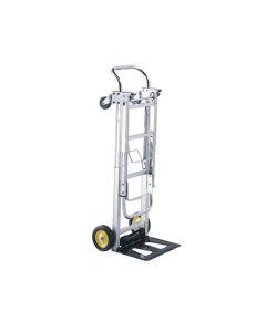 Safco 4050 Hide-Away Convertible Hand Truck, 400lbs, Black