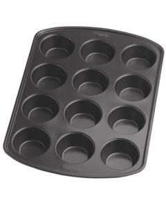 Wilton Industries 2105-6789 Non-Stick Muffin Pan, 12-Cup