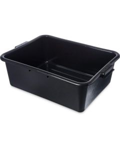 Carlisle 4401103 Comfort Curve 15" X 20" X 7" Black Bus Box