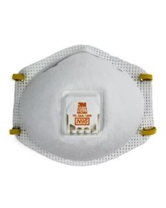 3M 8511 Disposable N95 Particulate Respirator w/ Valve (Box of 10)