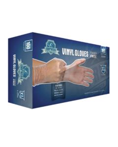 Empress EVPFXL4004 X-Large Powder Free Disposable Vinyl Gloves (Box of 100)