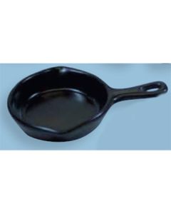 Diversified Ceramics DC204-MB 5oz Cast Iron Skillet, Matte Black (Case of 24)