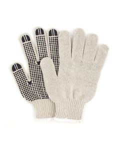 Hospeco GWSKDB2 ProWorks Knit Dotted PVC Gloves