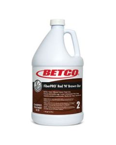 Betco 4190400 FiberPRO Red 'N Brown Out, 1 Gallon (Case of 4)