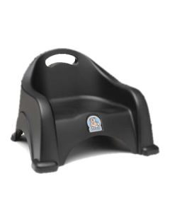 Koala KB327-02 Booster Chair 16.25X11.5 W/ Back Strap, Black