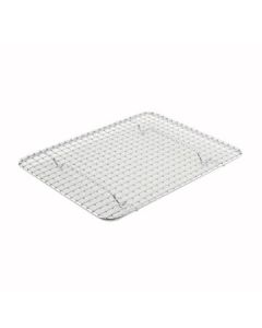 Winco PGW-810 Chrome Plated Wire Pan Grate, 8"X10", 1/2 Size