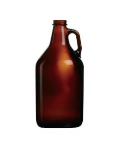 Boelter 288988 64OZ Plain Amber Growler (Case of 6)