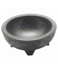 HS INC NHS1008 Molcajete Chico, 4oz, Charcoal