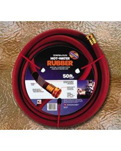 Hose 3/4''X50' Hot Water Red