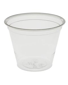 Pactiv YP9C 9oz Recycled Plastic Cold Cup, Clear (Case of 975)