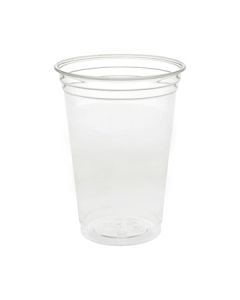 Pactiv YP21CA 20oz Recycled Plastic Cold Cup, Clear (Case of 840)