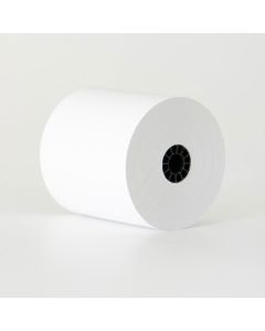 National Checking Company 1300-165 Register Rolls 3''X165' 1PLY Bond White (Case of 30 Rolls)