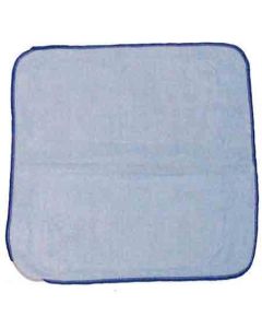 Microfiber and More C300B Microfiber Cloth Round Corner 16X16 Blue 144 (Case of 144)