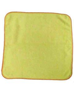 Microfiber and More C16YEL Microfiber Cloth Solid 16X16 Yellow 144/CS (Case of 144)