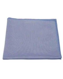 Microfiber and More GCBLU Microfiber Glass Cloth 16X16 Blue 144/CS (Case of 144)