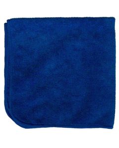 NuFiber C16BLU Microfiber Towel, 16"X16", Blue (Pack of 12)