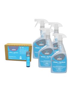 Canberra JAWS-3421-41 Professional Glass & Surface Cleaner, JAWS Starter Kit