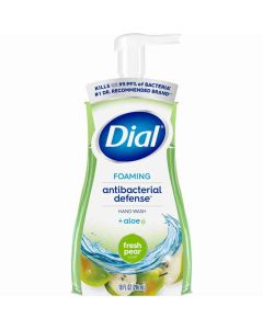 Dial 34721 Foam Antibacterial Hand Soap, 10oz, Pearl (Case of 8)