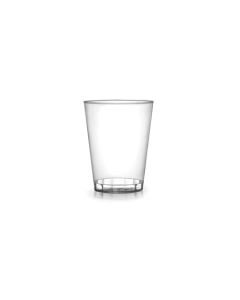 Fineline 401-CL PS Plastic Shot Glass, 1oz, Clear (Case of 2,500)