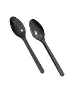 Reptheus MA-BS1000 Bulk Agave Spoon, Black (Case of 1000)