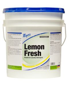 Nyco NL927-P40 Laundry Detergent Powder, Lemon, 40lbs