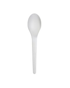 Eco-Products EP-S013 6" PLA Spoon, White (Case of 1000)