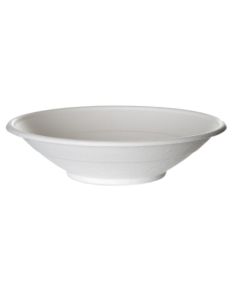 Eco-Products EP-BL24 24oz Bagasse Sugarcane Bowl, White (Case of 400)