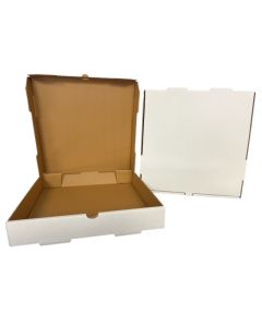 Nemco 300146 16"x16"x2" Pizza Box, White (Case of 50)