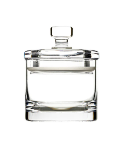 Hospitality HU100-003 Cayman Mini Bar Canister, Plastic, 6", Clear (Case of 3)