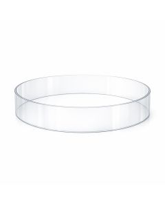 Polymershapes CC230S Round Plastic Cake Band, 2"X30" (Case of 250)
