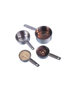 American Metalcraft MCL4 Stainless Steel Measuring Cups, Set of 4