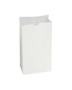 Bagcraft 300296 Dubl Wax Bakery Bag, Wax Paper, 6 lb, White (Case of 1000)