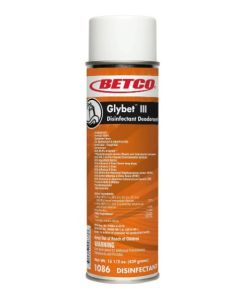 Betco 10862300 Glybet III Disinfectant Citrus Bouquet Scent, 14oz Aerosol (Case of 12)