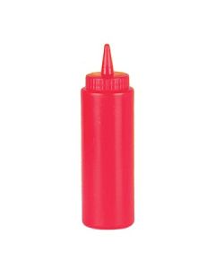 Boelter CSB-8-R Red Squeeze Bottle, 8oz