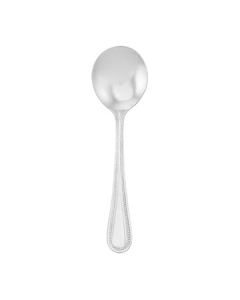 Boelter KYLE-02 Kyle 6-3/16" Bouillon Spoon, 18/0 Stainless Steel