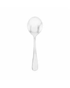 Boelter MWI-02 Windsor 5-7/8" Med. Wt. Bouillon Spoon, 18/0 Stainless Steel