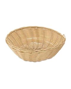 Boelter RBP-2 8 Plastic Rattan Round Basket, 1/4"X2-1/2"