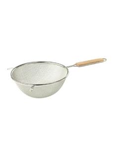 Boelter SDM-08 Double Mesh Tinned Strainer, 8"