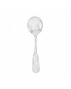 Boelter SHL-02 Shell 6-3/16" Bouillon Spoon, 18/0 Stainless Steel