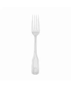 Boelter SHL-05 Shell 7-5/8" Dinner Fork - 18/0 Stainless