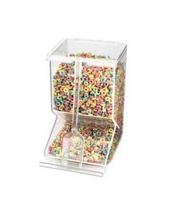 Cal-Mil 656 Clear Stackable Bulk Cereal Dispenser