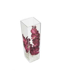 Cal-Mil 879-16 Square Acrylic Accent Tower, 16" H