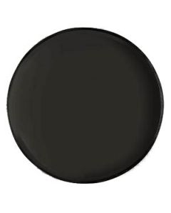 Cambro 1600CT110 Round Camtread Serving Tray, 16", Black