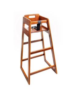 CSL 910DK Pub-Height Wood Highchair