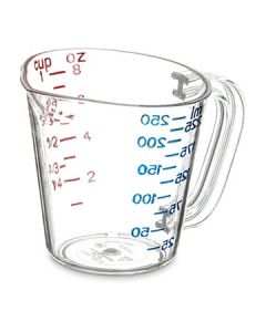 Carlisle 4314107 Polycarbonate Measuring Cup, 8oz (1 Cup)