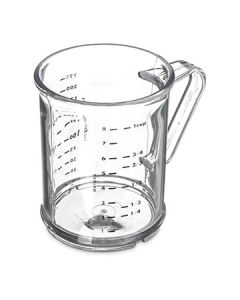 Carlisle 431507 Polycarbonate Measuring Cup, 8oz (1 Cup)