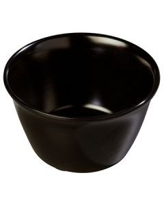 Carlisle 085203 Smooth Melamine Ramekin, 2oz, Black