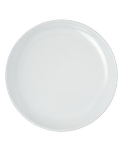 Carlisle 4380302 Epicure® Melamine Dinner Plate, 8", White