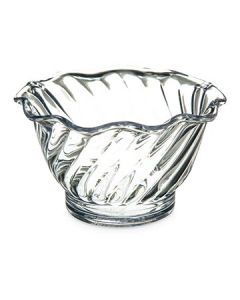 Carlisle 453007 Tulip Dessert Dish, 5oz, 3-3/4",SAN , Clear