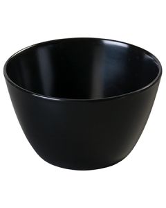 Carlisle KL35003 Kingline™ Melamine Narrow Rim Bouillon Cup, 8oz, Black